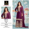 Khas 4503 A To C Chinon Silk Online Readymade Pakistani Plazo Suits Wholesale